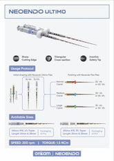 Neoendo Ultimo NiTi Rotary Files